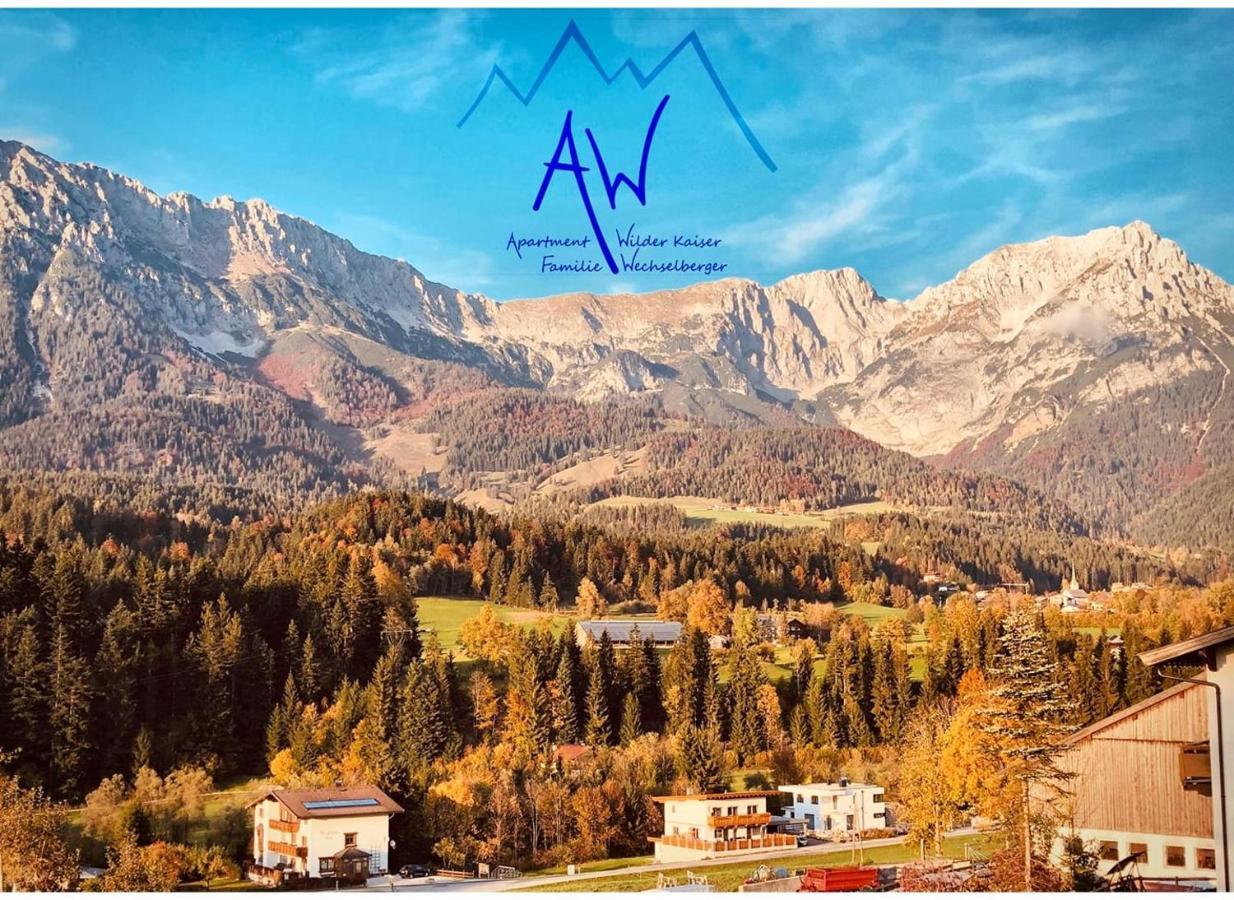 Aw - Apartment Wilder Kaiser Scheffau am Wilden Kaiser Luaran gambar